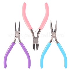 Set di pinze lucidate a tre colori&nbsp;TOOL-R124-03
