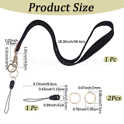 Elastische Nackenbänder aus Polyester&nbsp;AJEW-CL0001-43B