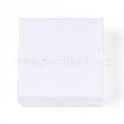 Quadratische Halskettenschachtel aus Pappe&nbsp;CBOX-Q038-02-01B