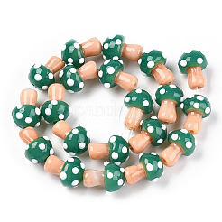 Chapelets de perles vernissées manuelles&nbsp;X-LAMP-N024-09E