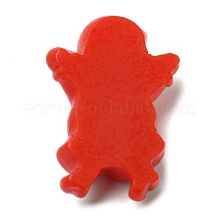 Cabochons en résine opaque sur le thème de Noël&nbsp;CRES-M022-02F