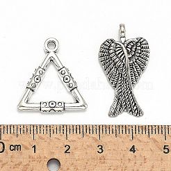 Pendentifs en alliage de style tibétain&nbsp;TIBEP-M038-02AS