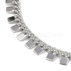 Messingarmbänder mit Gestellbeschichtung für Damen&nbsp;BJEW-K244-08D-P