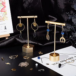 Kit fai da te per realizzare orecchini a forma di luna e stella&nbsp;DIY-AR0002-58
