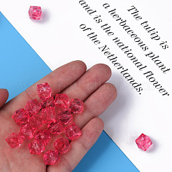 Perles en acrylique transparente&nbsp;MACR-S373-132-B04