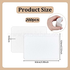 50 pieza de papel en blanco&nbsp;AJEW-WH0709-240A
