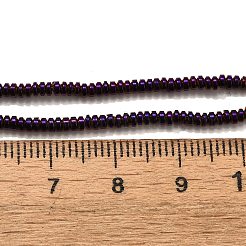 Fili di perline di ematite sintetica non magnetica elettrolitica&nbsp;X-G-L613-G01-01D