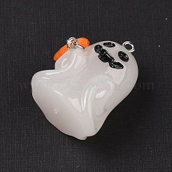 Pendentifs lumineux en résine sur le thème d'Halloween&nbsp;LS-RESI-S06-01D
