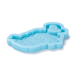 Moules en silicone de pendentif de qualité alimentaire&nbsp;DIY-D050-01