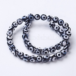 Perline dzi stile tibetano&nbsp;G-G752-05-8mm
