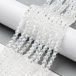 Trasparenti perle di vetro placca fili&nbsp;EGLA-A039-T3mm-A13