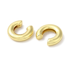 Boucles d'oreilles manchette en laiton placage en rack pour femmes&nbsp;EJEW-F315-01G