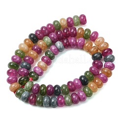Natürliche weiße Jade perlen Stränge&nbsp;G-E507-01-14