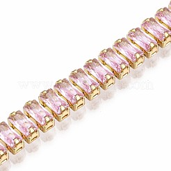 Bracciale tennis classico con zirconi&nbsp;X-ZIRC-S067-073G-NF