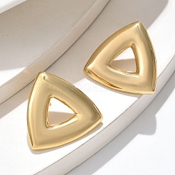 Pendientes de botón de acero inoxidable 304&nbsp;EJEW-U047-31G
