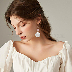 240 Stück Capiz-Muschelanhänger im 3-Stil&nbsp;SHEL-BC0001-015