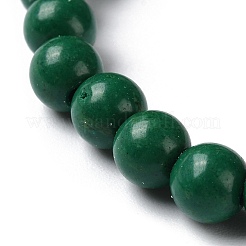 Natürliche Mashan Jade Perlen Stretch-Armband&nbsp;BJEW-P207-28-6MM-01