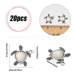20pcs Harzanhänger&nbsp;RESI-CA0001-63