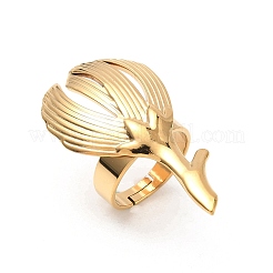 Anelli polsini in acciaio inossidabile 304&nbsp;RJEW-D338-05F-G