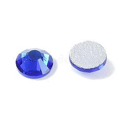 Kobalt facettiertem Glas flachen Rücken Strass für Nail Art&nbsp;X-RGLA-C002-SS10-369