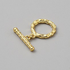 Messing-Knebelverschlüsse für Halsketten-Armband-Accessoires&nbsp;KK-WH20005-03G-05