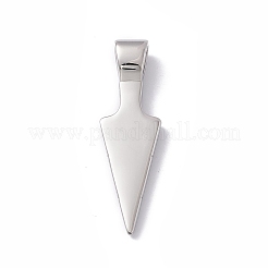 Grands pendentifs en acier inoxydable 304 anti-ternissement&nbsp;STAS-G289-03P