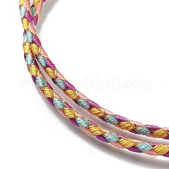 Creazione di collane intrecciate con cordino in poliestere&nbsp;MAK-L043-03G-24
