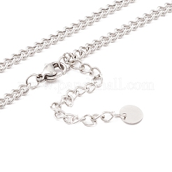 Colliers en acier inoxydable 304&nbsp;NJEW-M189-03P