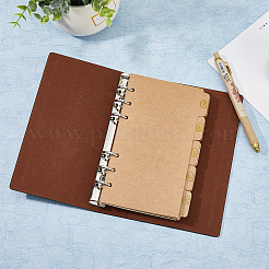 A6 5-Blatt-Papierbinder-Trennblätter&nbsp;DIY-WH0308-508A-01