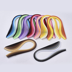 DIY Papier Quilling Strips Sets: zufällige Farbe Papier Quilling Strips&nbsp;DIY-S038-001