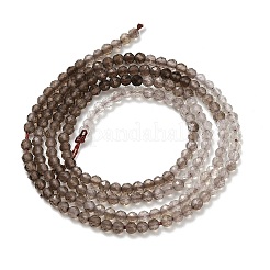 Farbverlauf natürliche Rauchquarz Perlen Stränge&nbsp;G-Z106-A05-2mm