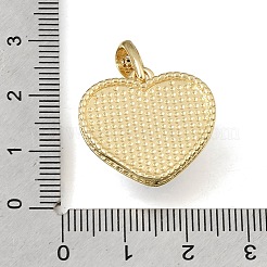 Messinganhänger zum Valentinstag&nbsp;KK-E802-39G