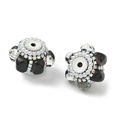 Perles de strass acryliques étincelantes&nbsp;CLAY-NH0003-01S-02