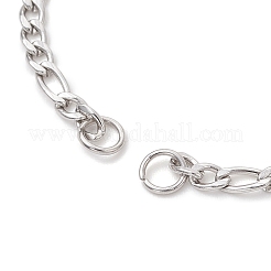Herstellung von Kettenarmbändern aus Edelstahl 304&nbsp;AJEW-JB01539