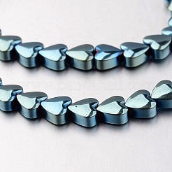 Electroplate non magnetici ematite sintetico fili di perline&nbsp;G-F300-22C