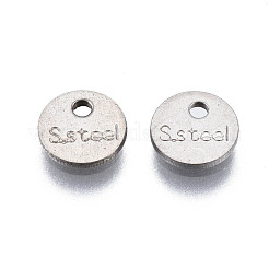 Breloques en acier inoxydable 201 anti-ternissement&nbsp;STAS-N095-032