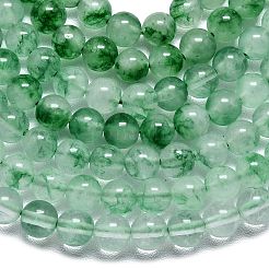 Chapelets de perles en jade de malaisie naturelle&nbsp;G-L645-C01-6mm-14
