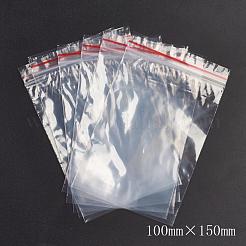 Wiederverschließbare Kunststoffverpackungsbeutel&nbsp;OPP-G001-A-10x15cm