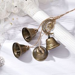 Campana colgante de hierro decoracion&nbsp;HJEW-JM02246