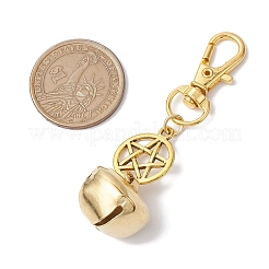 Eisen Glocke Anhänger Dekoration&nbsp;HJEW-JM02276-02
