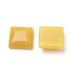 Cabuchones de jade blanco natural&nbsp;X-G-Q975-10x10-09