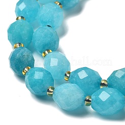 Natürliche weiße Jade perlen Stränge&nbsp;G-D305-B01-01B