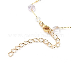 Nuggets natürliches Ametrin Perlenarmband Herstellung&nbsp;AJEW-JB00953-02