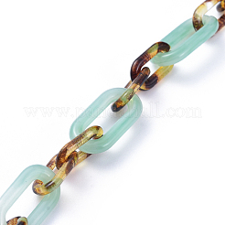 Chaînes figaro acryliques faites à la main&nbsp;AJEW-JB00596
