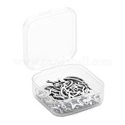 60 pendentif en acier inoxydable 304 de 10 styles&nbsp;STAS-FS0001-14P