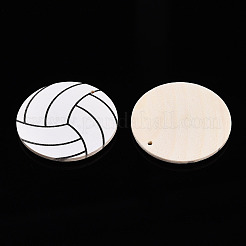 Impression de pendentifs en bois&nbsp;WOOD-N016-52D
