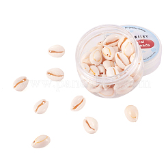 Cuentas de concha de cowrie natural&nbsp;BSHE-TA0001-01