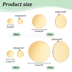 100 feuille de cabochons acryliques adhésifs de 4 styles&nbsp;DIY-PH0022-93C
