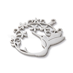 Pendentifs en acier inoxydable 304 anti-ternissement&nbsp;STAS-S149-07P