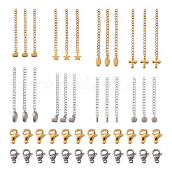 DIY Schmuck-Findesets aus Edelstahl 304&nbsp;DIY-CD0001-09